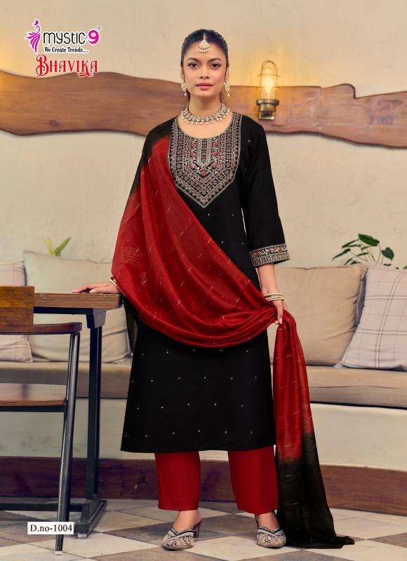 Mystic9 bhavika vol 1 wholesale kurti catalogue online india best